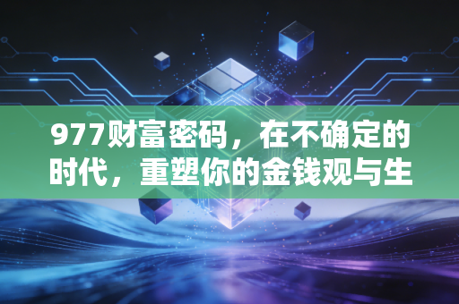977财富密码，在不确定的时代，重塑你的金钱观与生活底气