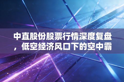 中直股份股票行情深度复盘，低空经济风口下的空中霸主，是黄金坑还是诱多陷阱？