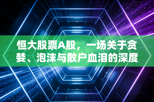 恒大股票A股,一场关于贪婪、泡沫与散户血泪的深度复盘