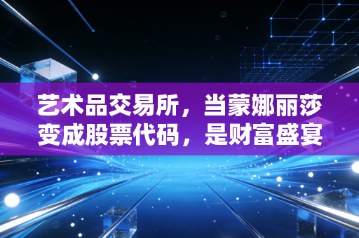 艺术品交易所,当蒙娜丽莎变成股票代码,是财富盛宴还是泡沫游戏?