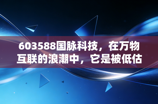 603588国脉科技,在万物互联的浪潮中,它是被低估的隐形冠军还是昙花一现的炒作?