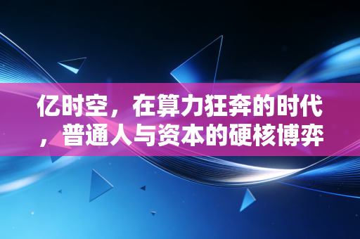 亿时空，在算力狂奔的时代，普通人与资本的硬核博弈