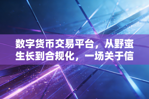数字货币交易平台，从野蛮生长到合规化，一场关于信任的终极博弈