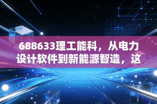 688633理工能科，从电力设计软件到新能源智造，这只科创板小而美能否穿越周期？