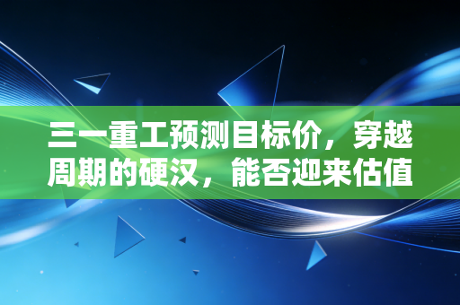 三一重工预测目标价,穿越周期的硬汉,能否迎来估值重塑?深度拆解与投资展望