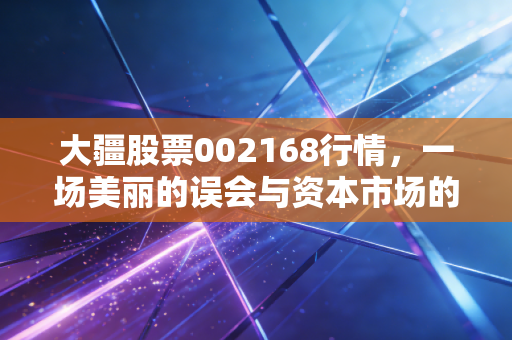 大疆股票002168行情,一场美丽的误会与资本市场的真实博弈