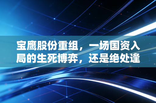 宝鹰股份重组，一场国资入局的生死博弈，还是绝处逢生的财富密码？