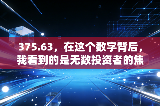 375.63，在这个数字背后，我看到的是无数投资者的焦虑与希望