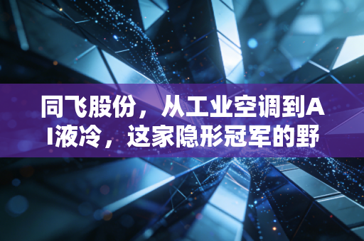 同飞股份，从工业空调到AI液冷，这家隐形冠军的野心与隐忧