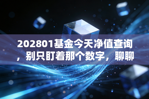 202801基金今天净值查询，别只盯着那个数字，聊聊国投瑞银瑞利的攻守之道