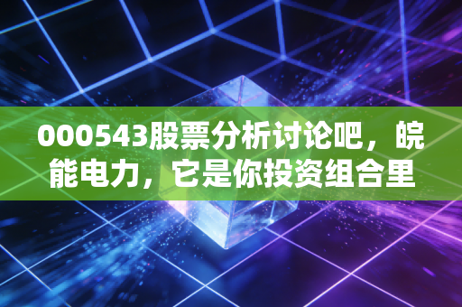 000543股票分析讨论吧,皖能电力,它是你投资组合里的定海神针吗?