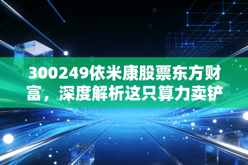 300249依米康股票东方财富,深度解析这只算力卖铲人的真实成色与投资博弈