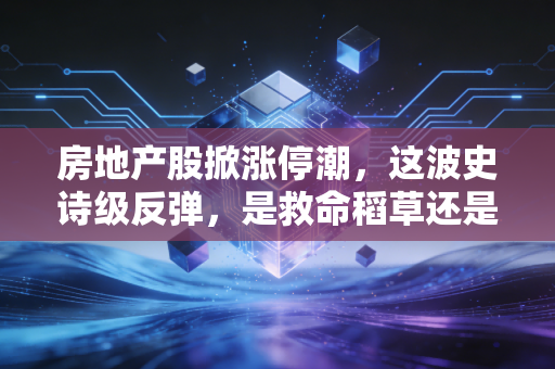 房地产股掀涨停潮，这波史诗级反弹，是救命稻草还是昙花一现的狂欢？