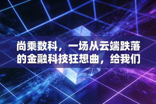 尚乘数科,一场从云端跌落的金融科技狂想曲,给我们的投资启示