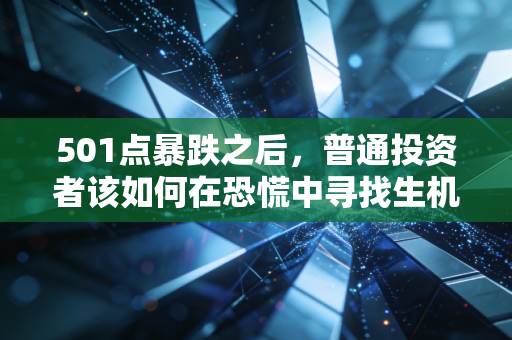 501点暴跌之后，普通投资者该如何在恐慌中寻找生机？
