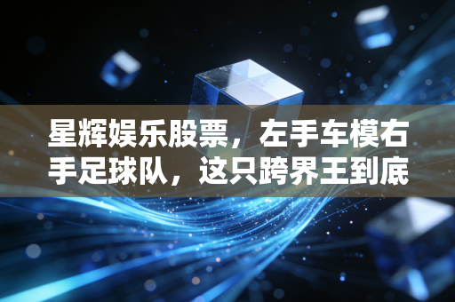 星辉娱乐股票，左手车模右手足球队，这只跨界王到底值不值得我们长期持有？