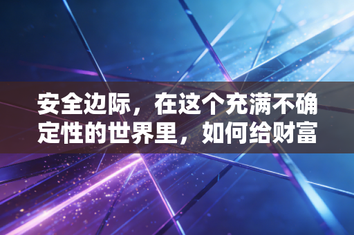 安全边际,在这个充满不确定性的世界里,如何给财富穿上一层防弹衣?