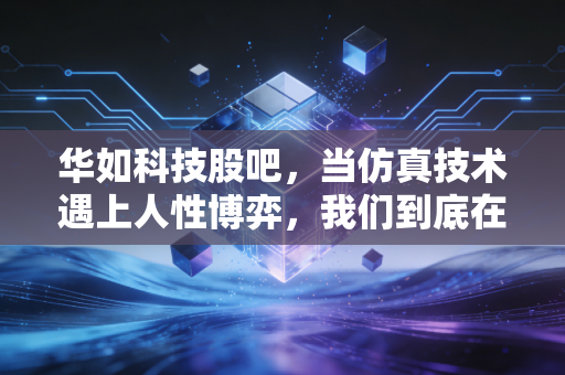 华如科技股吧，当仿真技术遇上人性博弈，我们到底在期待什么？
