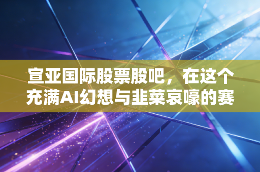 宣亚国际股票股吧,在这个充满AI幻想与韭菜哀嚎的赛博剧场,我们该如何自处?
