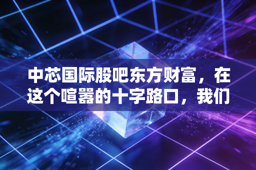 中芯国际股吧东方财富,在这个喧嚣的十字路口,我们如何看懂中国芯的苦与乐?