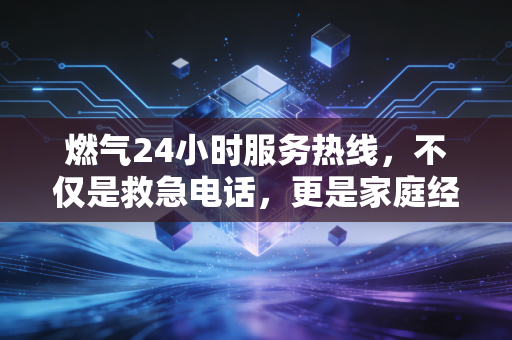 燃气24小时服务热线，不仅是救急电话，更是家庭经济安全的隐形护盾