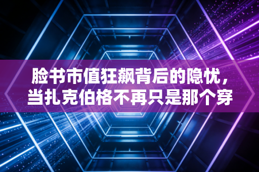 脸书市值狂飙背后的隐忧，当扎克伯格不再只是那个穿灰T恤的极客