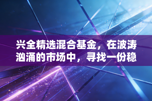 兴全精选混合基金,在波涛汹涌的市场中,寻找一份稳稳的幸福