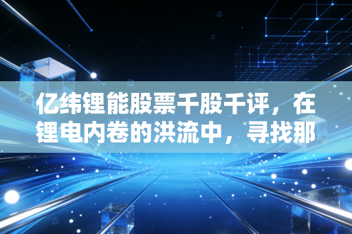亿纬锂能股票千股千评，在锂电内卷的洪流中，寻找那个稳健的多面手