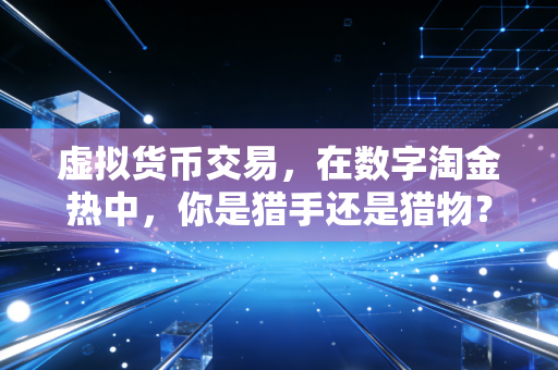 虚拟货币交易，在数字淘金热中，你是猎手还是猎物？