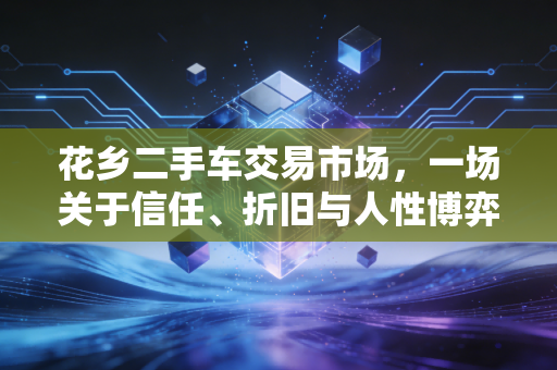 花乡二手车交易市场，一场关于信任、折旧与人性博弈的金融实验