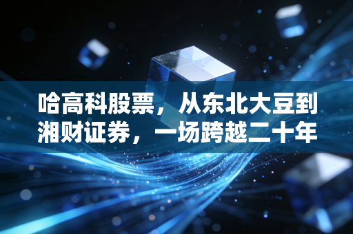 哈高科股票，从东北大豆到湘财证券，一场跨越二十年的资本涅槃