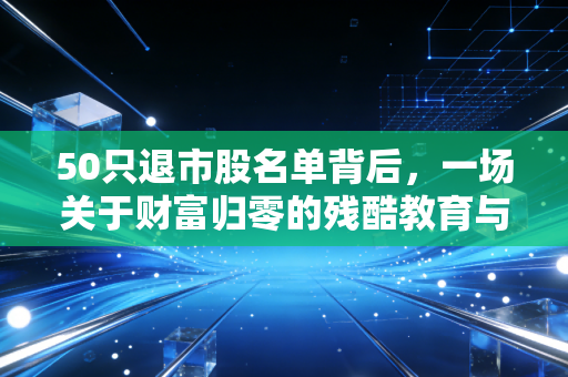 50只退市股名单背后，一场关于财富归零的残酷教育与市场新秩序的建立