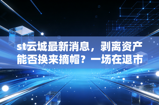 st云城最新消息，剥离资产能否换来摘帽？一场在退市边缘的极限自救