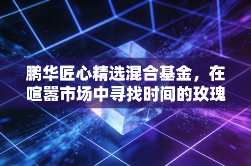 鹏华匠心精选混合基金，在喧嚣市场中寻找时间的玫瑰，聊聊我的长期主义思考