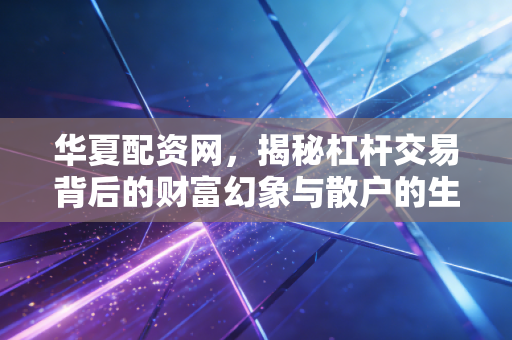 华夏配资网,揭秘杠杆交易背后的财富幻象与散户的生存法则