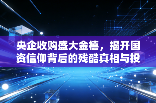 央企收购盛大金禧,揭开国资信仰背后的残酷真相与投资迷局