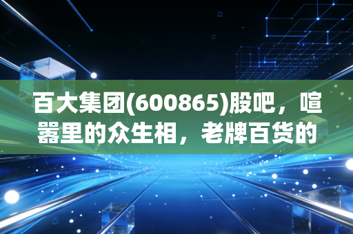 百大集团(600865)股吧，喧嚣里的众生相，老牌百货的转型困局与散户的坚守