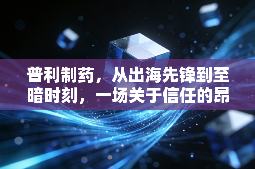 普利制药,从出海先锋到至暗时刻,一场关于信任的昂贵代价