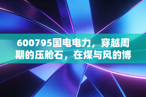 600795国电电力,穿越周期的压舱石,在煤与风的博弈中寻找稳稳的幸福
