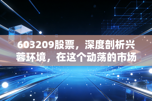603209股票,深度剖析兴蓉环境,在这个动荡的市场里寻找一份稳稳的幸福