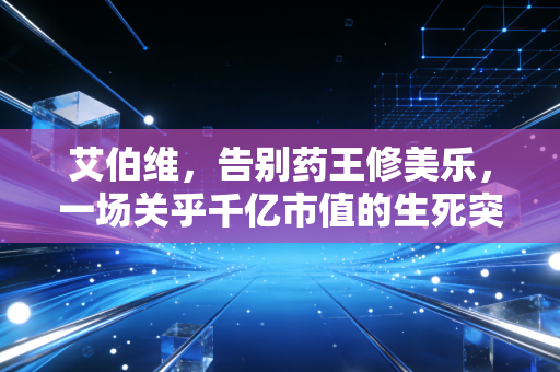 艾伯维,告别药王修美乐,一场关乎千亿市值的生死突围