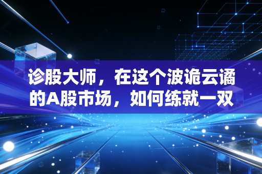 诊股大师,在这个波诡云谲的A股市场,如何练就一双火眼金睛?