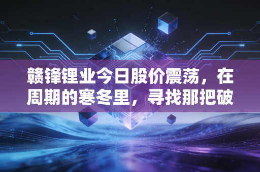 赣锋锂业今日股价震荡，在周期的寒冬里，寻找那把破冰的火种