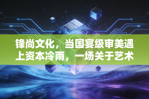 锋尚文化,当国宴级审美遇上资本冷雨,一场关于艺术变现的艰难突围