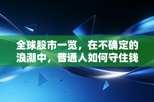 全球股市一览,在不确定的浪潮中,普通人如何守住钱袋子?
