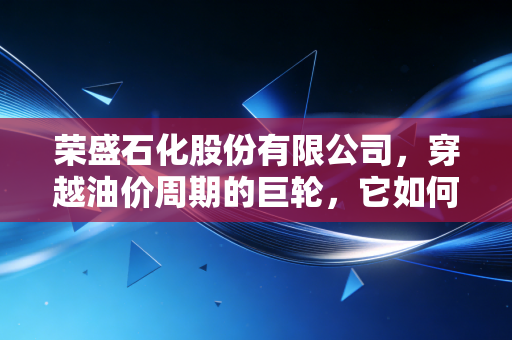荣盛石化股份有限公司，穿越油价周期的巨轮，它如何影响你我手中的那瓶矿泉水？