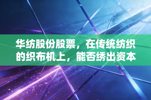 华纺股份股票，在传统纺织的织布机上，能否绣出资本市场的锦绣前程？