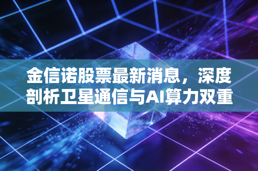 金信诺股票最新消息,深度剖析卫星通信与AI算力双重驱动下的投资逻辑