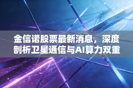 金信诺股票最新消息,深度剖析卫星通信与AI算力双重驱动下的投资逻辑