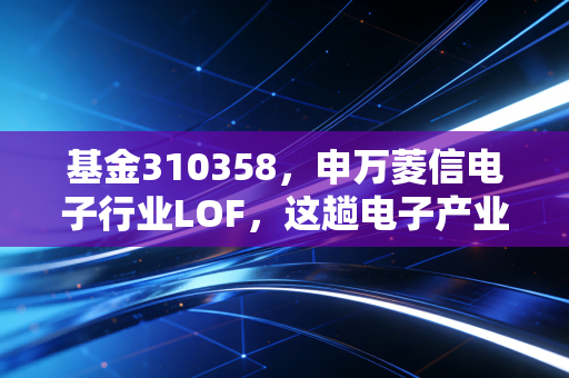 基金310358,申万菱信电子行业LOF,这趟电子产业的过山车到底值不值得坐?